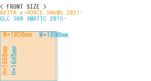 #ARIYA e-4ORCE 90kWh 2021- + GLC 300 4MATIC 2015-